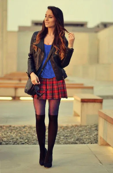 red-skirt-black-leather-jacket-blue-top.jpg