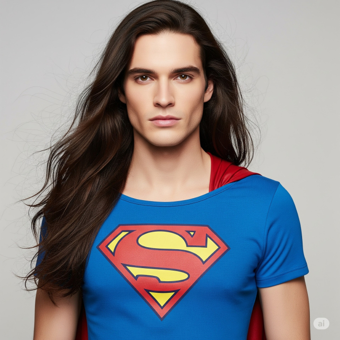 Jake wearing Supergirl shirt.jpg