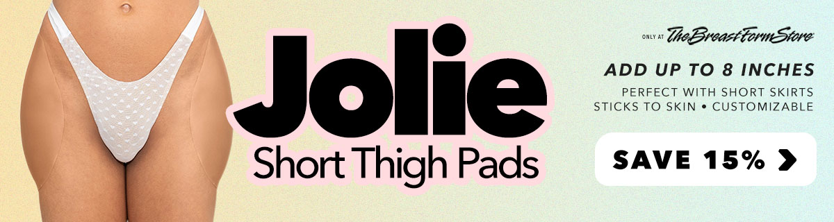 The Breast Form Store Little Imperfections Big Rewards Sale Banner Ad (Save up to 50% off)