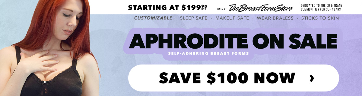 The Breast Form Store Little Imperfections Big Rewards Sale Banner Ad (Save up to 50% off)