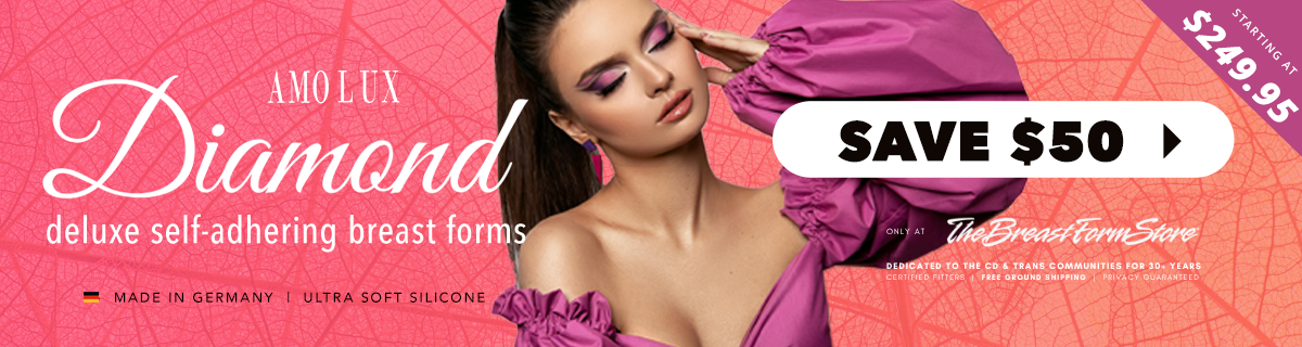 The Breast Form Store Little Imperfections Big Rewards Sale Banner Ad (Save up to 50% off)